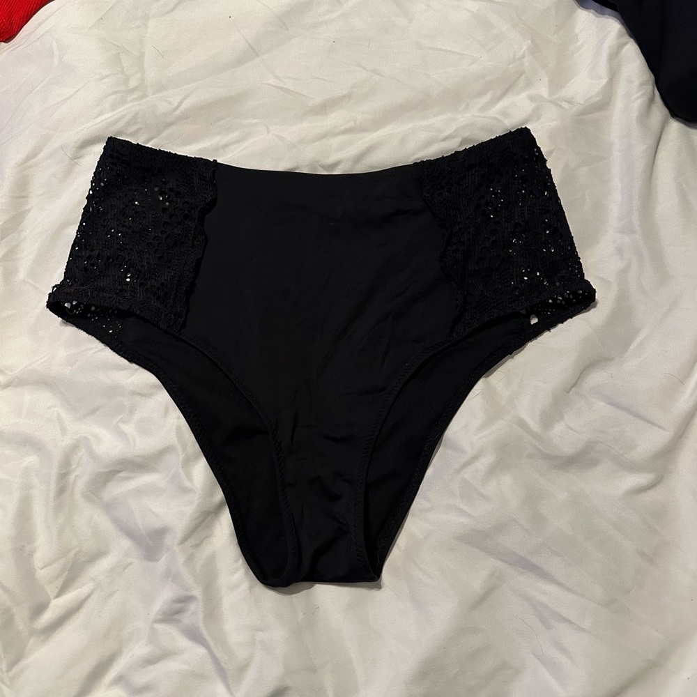 High Waisted Swim Bottoms